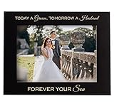 XJF Mother of the Groom Gift from Son, Wedding Gift for Mother & Father from Groom, Today a Groom, T