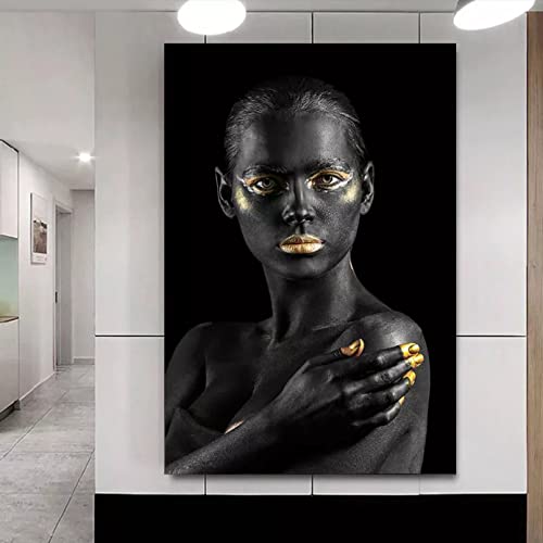 Art africain tableau décoration murale salon et poster moderne pour chambre