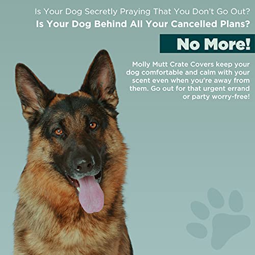 image for Rocketman 24-inch Dog Crate Cover, Molly Mutt Small Kennel Cover Measu