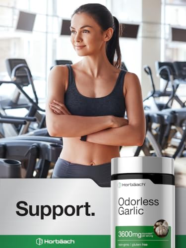 Horbäach Odorless Garlic Softgel Supplement