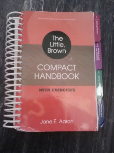 Little, Brown Compact Handbook with Exercises (... 1256805688 Book Cover