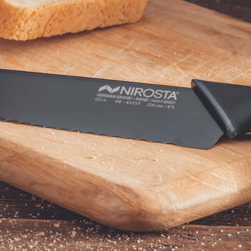 Nirosta Couteau à Pain Lame Inox 21 cm – vue 5