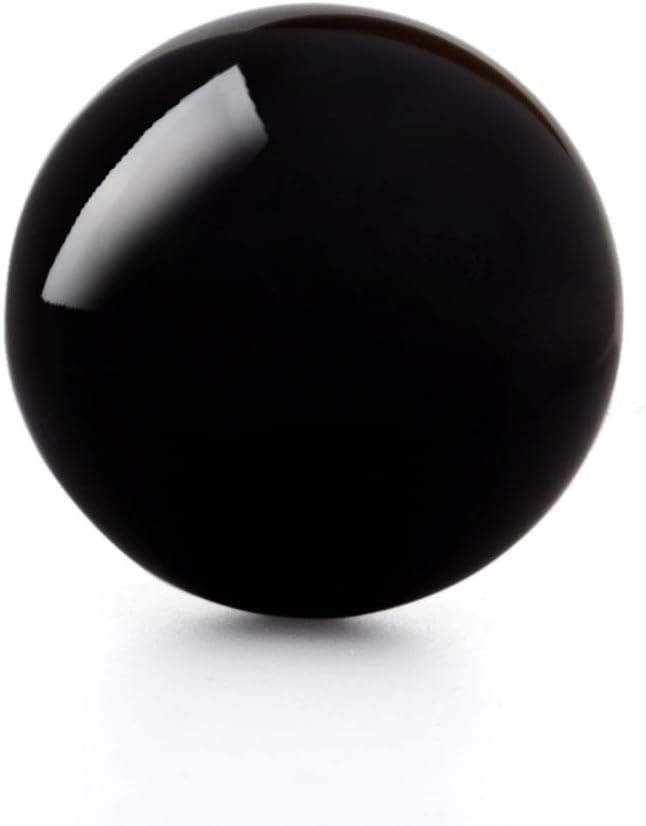 TELFORD 1x 40mm Natural Black Obsidian Sphere Large Crystal Ball Healing Stone