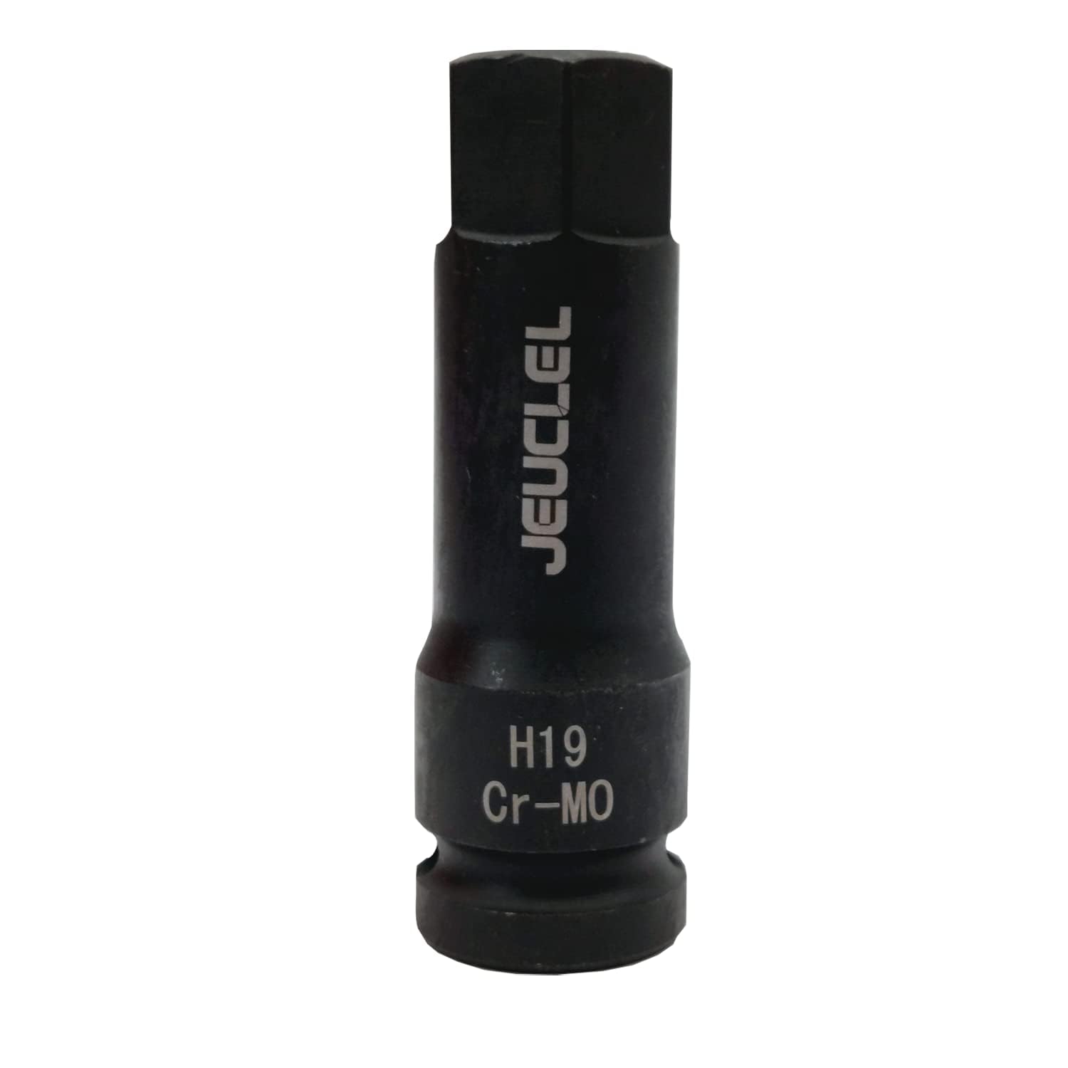 JEUCLEL 19mm Hex Impact Bit Socket, H19 1/2-Inch Impact Drive Allen Socket