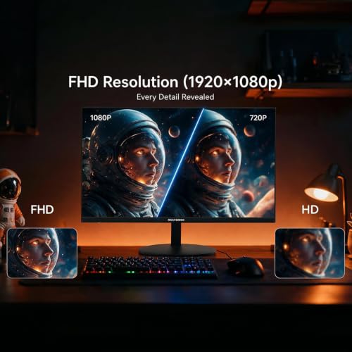 Image of 24 Inch Monitor 100Hz 1ms, AMD FreeSync, 100% sRGB, Eye Care