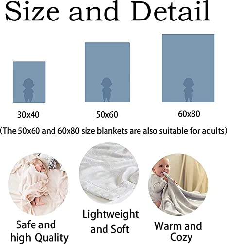 Custom Blanket Personalized Name Blanket Super Soft Flannel Blanket Throws Custom Name Blankets For Adults Kids Birthday Chirstmas(Blue,60X80) #TOP3