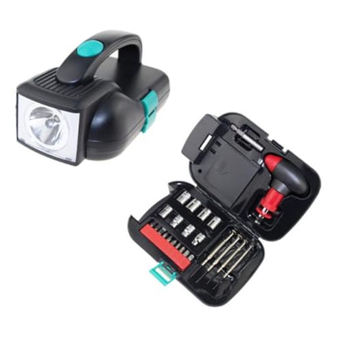 Kit de Herramientas Reparación 24 Piezas Eujgoov con Linterna miniatura 2