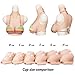 Dabron Silicone Breasts Forms,Fake Breastplate,False Breasts,Breast Forms for Crossdressers Transgender Drag Queen Cosplay