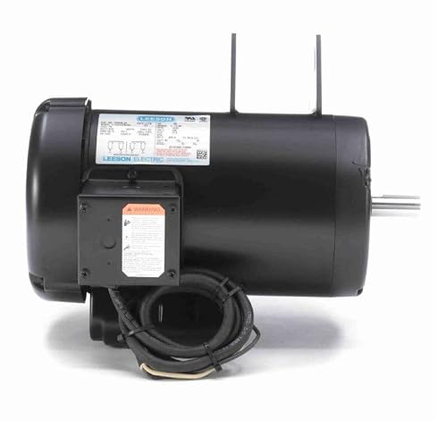 Leeson Motor,4 Hp,3450 Rpm,145Y,230V #TOP1