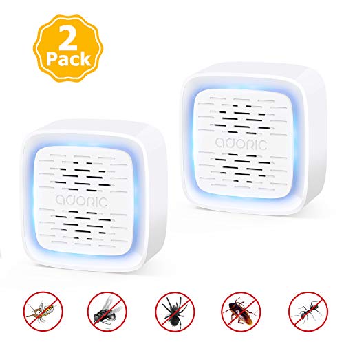 Ultrasonic Pest Repeller - 2 Pack Electronic and Ultrasound Pest Repellents, Plug in