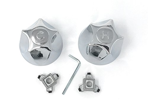 Mi Madol Imports, Llc Madol Universal Handles With 2" Large Cavity [2233] Shower Replacement Handle Kit Easy Installation / Manerales Para Regaderas Universales Caben En Todo Tipo De Grifos #TOP1