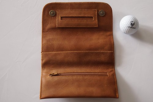 GERMANUS Tobacco Pouch from Genuine Leather - Made in EU - Albrunus