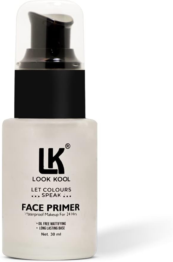 LK HD Face Primer - Gives Flawless Base, Evens Skin Texture, Lightweight and Long Lasting Smooth Formula