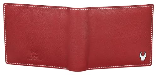 Image of WildHorn Genuine Leather Wallet for Men | Slim Bifold Wallet with RFID Blocking | Multiple Card Slots & Coin Pocket | Premium Leather Mens Wallet