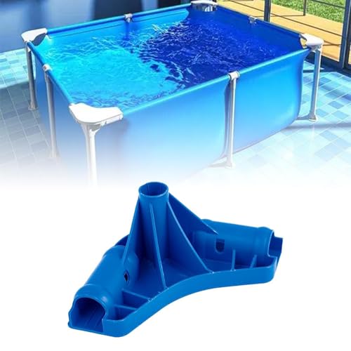 Junta de esquina para marco de piscina desmontable de jardín con conector de soporte estable 7