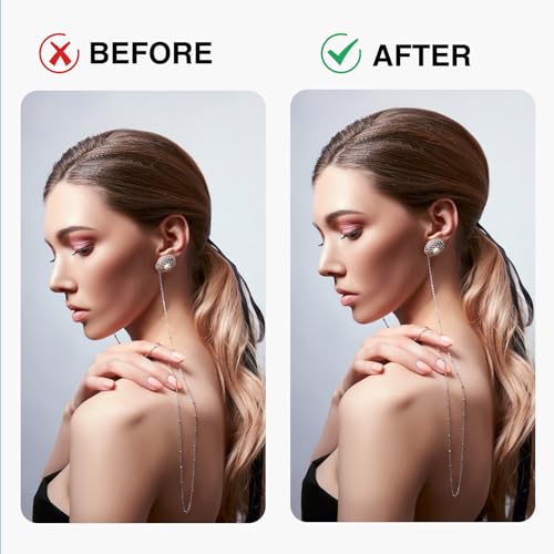 FEUNLEM Hair Sponge for Updo & Volume Bumps Tool, Hair Filler for Thin Hair, Padding for Updo, Salon Must-Have, Light Brown