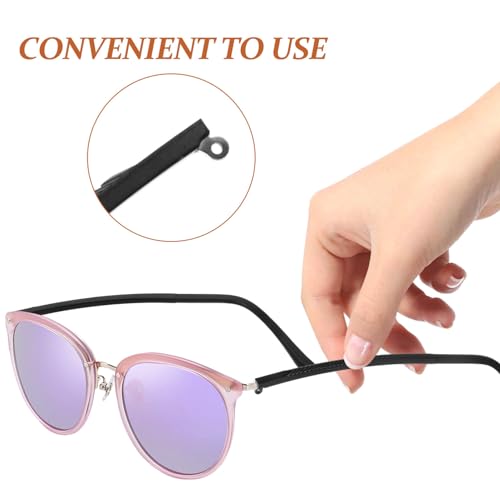 Healvian 1 Pair Replacement Eyeglass Arms Accessories for Men Women Tr90 Plastic Steel Temple Covers Lightweight Comfortable Fit Eyewear Parts 5.12 Inch