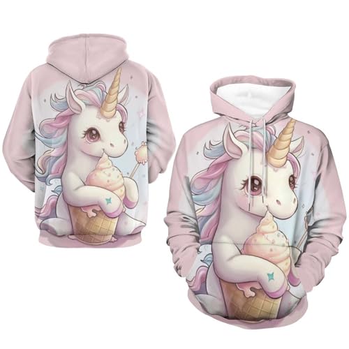 Sweat à capuche licorne glace pour remplacer les pulls ternes S - 7