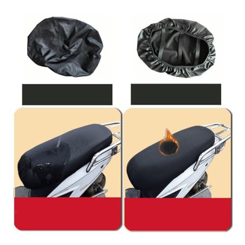Cojín para asiento de motocicleta con funda impermeable y protector solar UV 6
