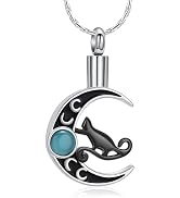 Dream Catcher Cremation Urn Necklace & Keychain - Memorial Jewelry For Ashes (Stainless Steel) - View #2