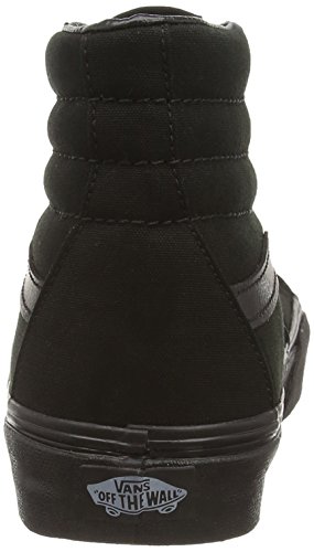Vans Vans Sk8-Hi Unisex Sneakers, Black/Black/Black, 7.5 US Women/6 US Men