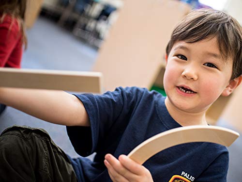 Learning Without Tears Wood Pieces Set For Capital Letters- Get Set For School And Handwriting Without Tears- Pre-K And K, Sensory, Letter Building, Alphabet Awareness, Mat Man - School And Home Use #TOP3