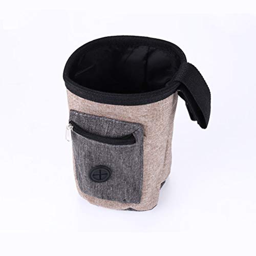 Popetpop Bolsa para petiscos para cães, saco de lixo para lanche e treinamento de animais de estimaç