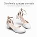 Imagen de DREAM PAIRS Kids Zapatos de Vestir de Tacón Cómodos Bailarinas Niña para Fiesta Ballet Flats Chicas Princesa Brillante