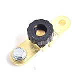 Side Post Car Battery Master Disconnect Switch Master Kill to Save Auto Electricity Power System from Leaking - 10mm Diameter