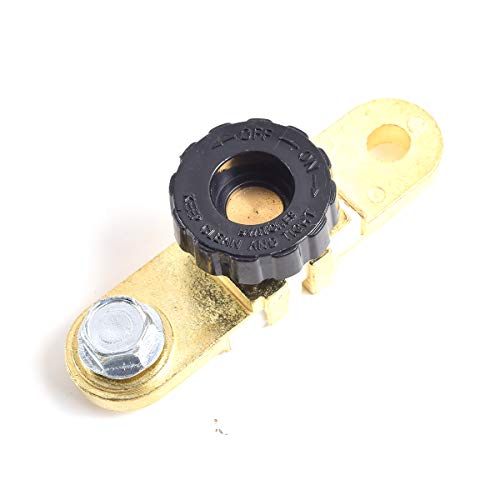 Side Post Car Battery Master Disconnect Switch Master Kill to Save Auto Electricity Power System from Leaking - 10mm Diameter