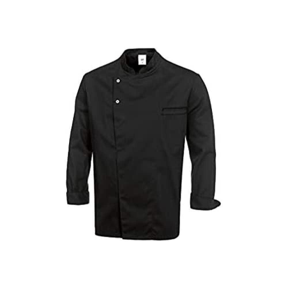 BP 1547-400-32-M, Chef's jacket, Long sleeve with cuffs 215,00 g/m², fabric blend black, M