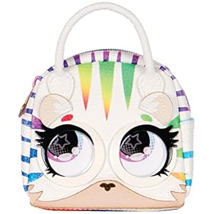 Purse Pets Micros, Roarin’ Rainbow Tiger Stylish Small Purse with Eye Roll Feature, Kids’ Toys for Girls Aged 5 and…