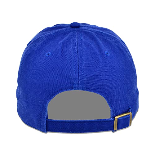 Image of Lids Blank Baseline Dad Adjustable Strapback Hat