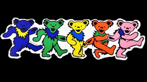 Imán decorativo Dancing Bear de vinilo 12 x 3.5 pulgadas miniatura 2