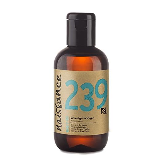 Naissance Germen de Trigo Virgen - Aceite Vegetal Prensado en Frío 100% Puro - 100ml