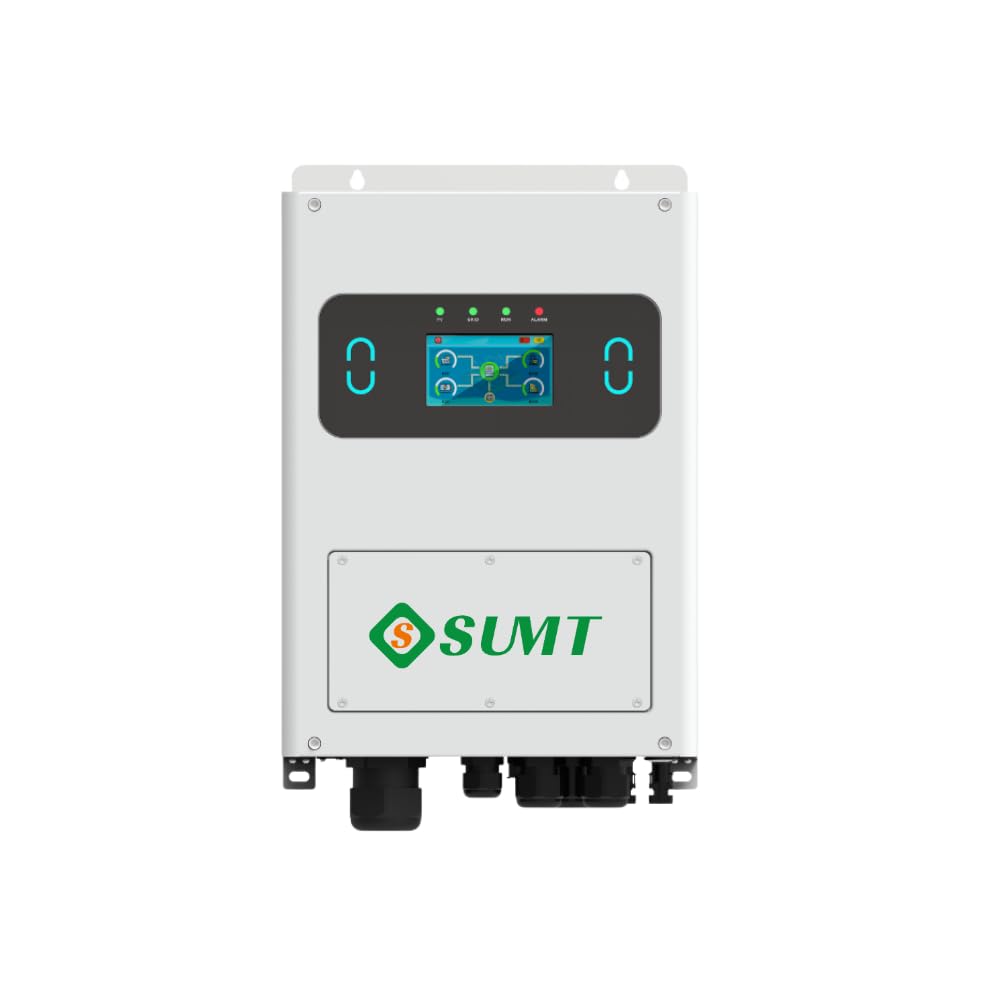 HC1 Inversor Híbrido Solar 6KW 48V Dual MPPT Red Y Fuera De La Red IP65 Onda Sinusoidal Pura Para Sistema De Almacenamiento De Energía Doméstica