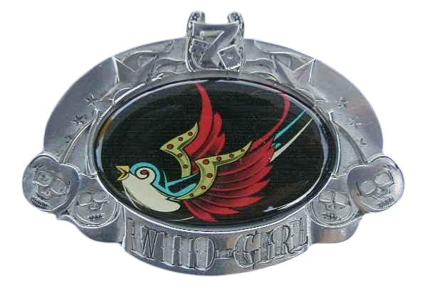 D. Vicente Wild Girl Sparrow Belt Buckle