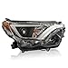PENSUN Headlight Assembly Fit For 2016 2017 2018 Toyota Rav4 Halogen Projector Headlamp TO2503247 (Right Passenger Side)