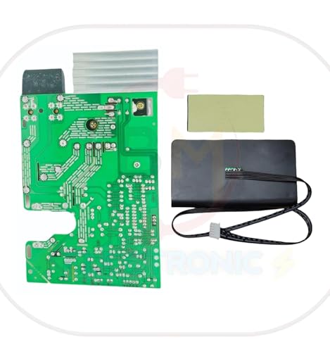 Image of RASHRI Induction Cooktop PCB Board, 2200W, Digital Display Control Panel, Universal Replacement Main Circuit Board Kit for Induction Stove Repair