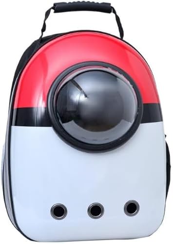 KryZaro宇宙船カプセル型ペット用キャリーバッグ|小中型ネコ・犬対応 ペットバッグ 外出用キャリー