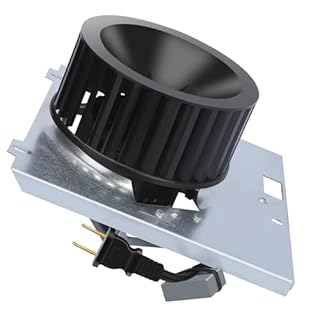 S97009745 Bathroom Fan Motor Assembly Compatible with Broan Nutone 684-A 684-B 684-C 684F-A 684F-B 684F-C HD80 HD80L 708-B 648N-B 676-I 676-K 676-S - Includes Blower Wheel & Bracket