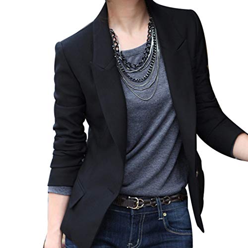 Blazer Feminino Fashion Preto (G)