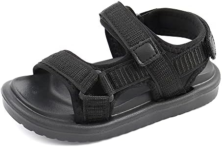 MASOCIO Boys Girls Sandals Toddler Kids Open Toe Summer Shoes Casual Beach Non-Slip Shoes (Toddler/Little Kid)