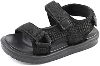 MASOCIO Boys Girls Sandals Toddler Kids Open Toe Summer Shoes Casual Beach Non-Slip Shoes (Toddler/Little Kid)