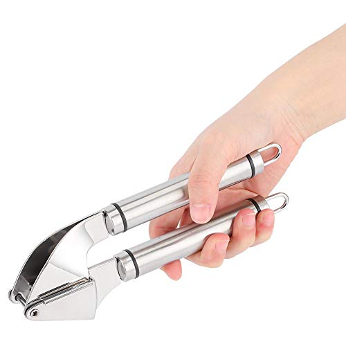 Triturador de alho higiênico, espremedor de alho, não é fácil de ferrugem Alho manual de espremedor