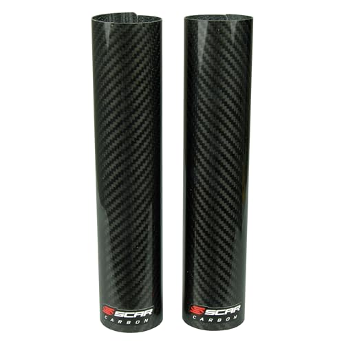 Protection Fourche Carbone SCAR Moto : Idéal pour vos Sorties Rando Enduro