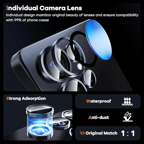 Image of ZARALA UV Tempered Glass Screen Protector Compatible for Realme 15 5G | Front And Back Screen Guard With camera lens protector (Combo)