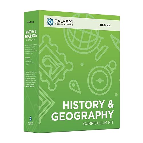Kit histoire géographie 4e Calvert pour l'apprentissage à la maison complet