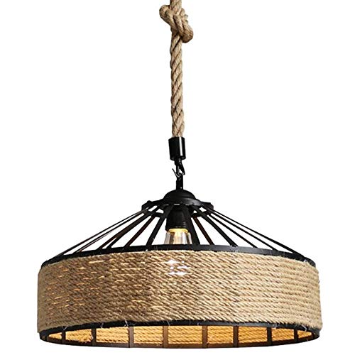 Suspension en corde de chanvre vintage pour sublimer votre salle à manger