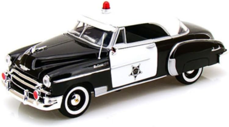 1950 Chevy Bel Air Police 1/24 Diecast Model Car by Motormax 76931